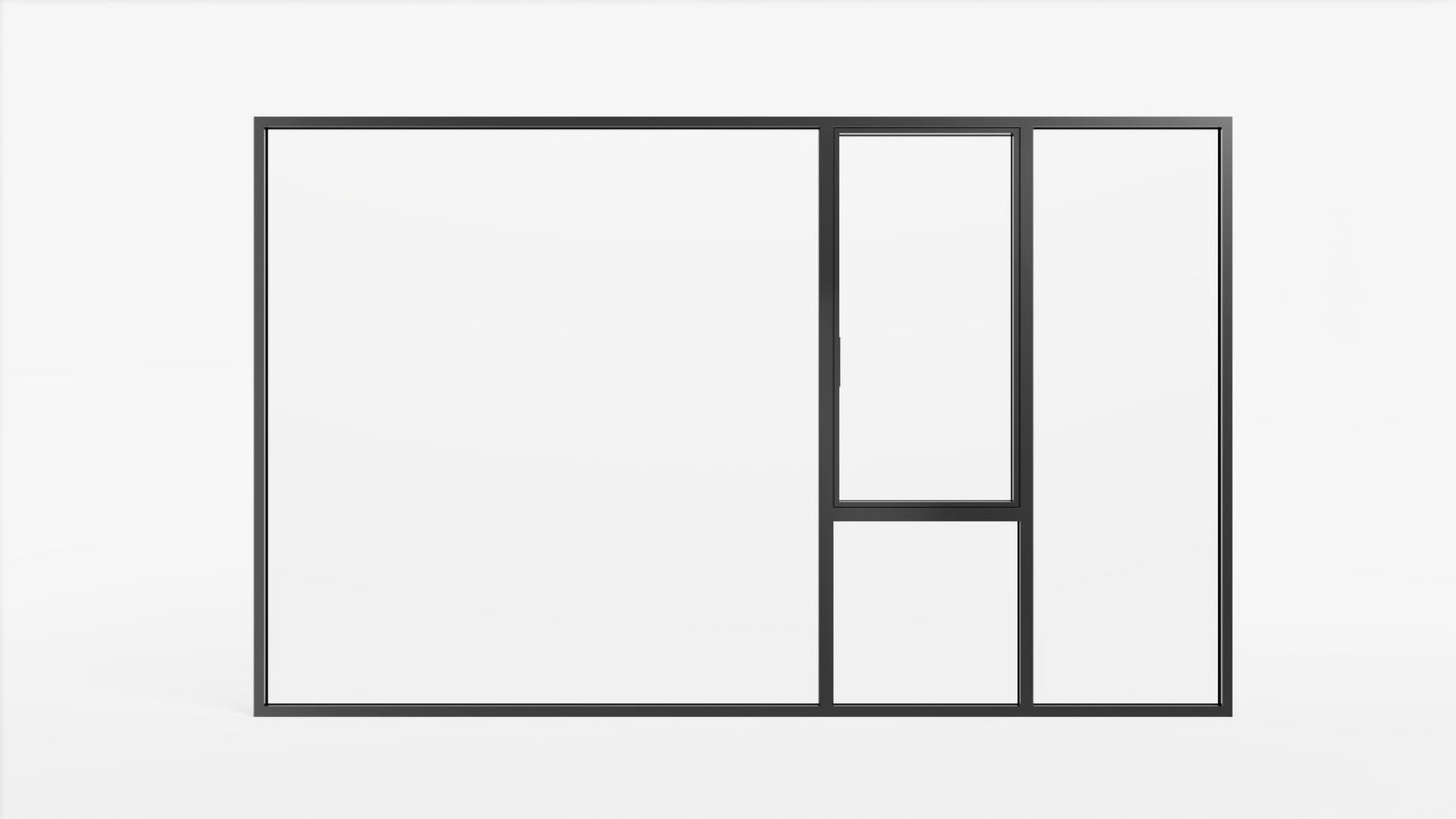 Aluminum Tilt & Turn Window