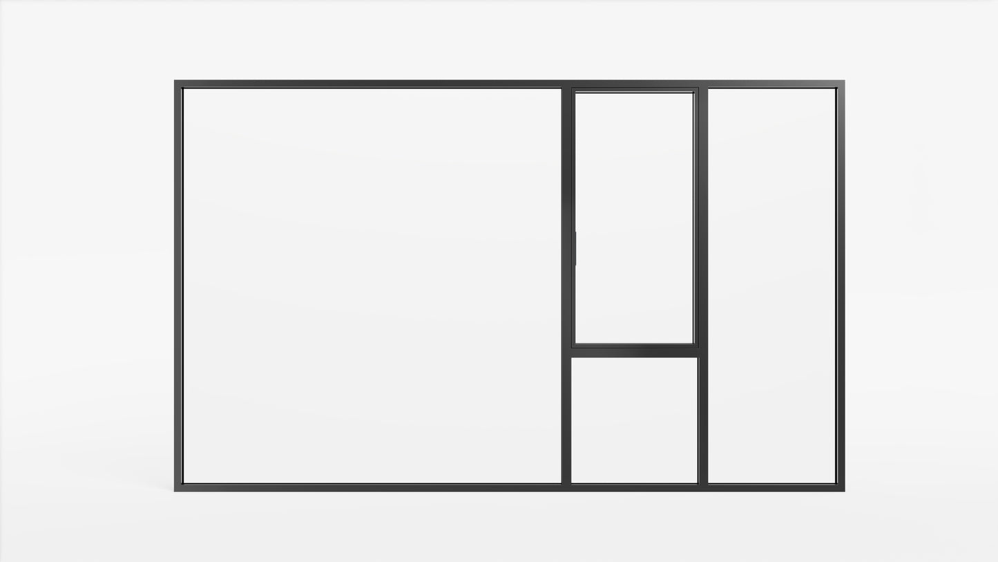 Aluminum Out-ward Opening Window