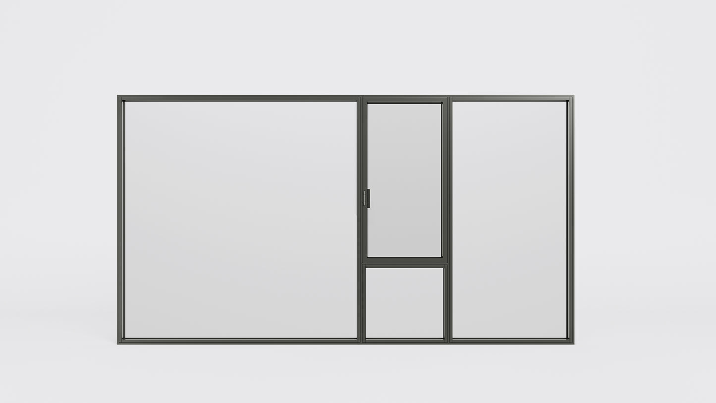 Aluminum Out-ward Opening Window