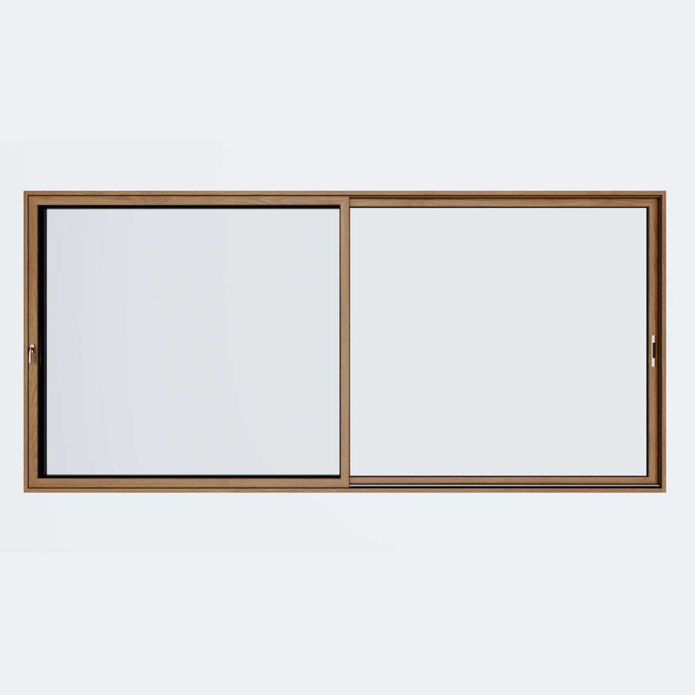 Wood Clad Aluminum Sliding Window
