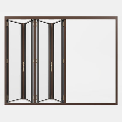 Wood Clad Aluminum Folding Door