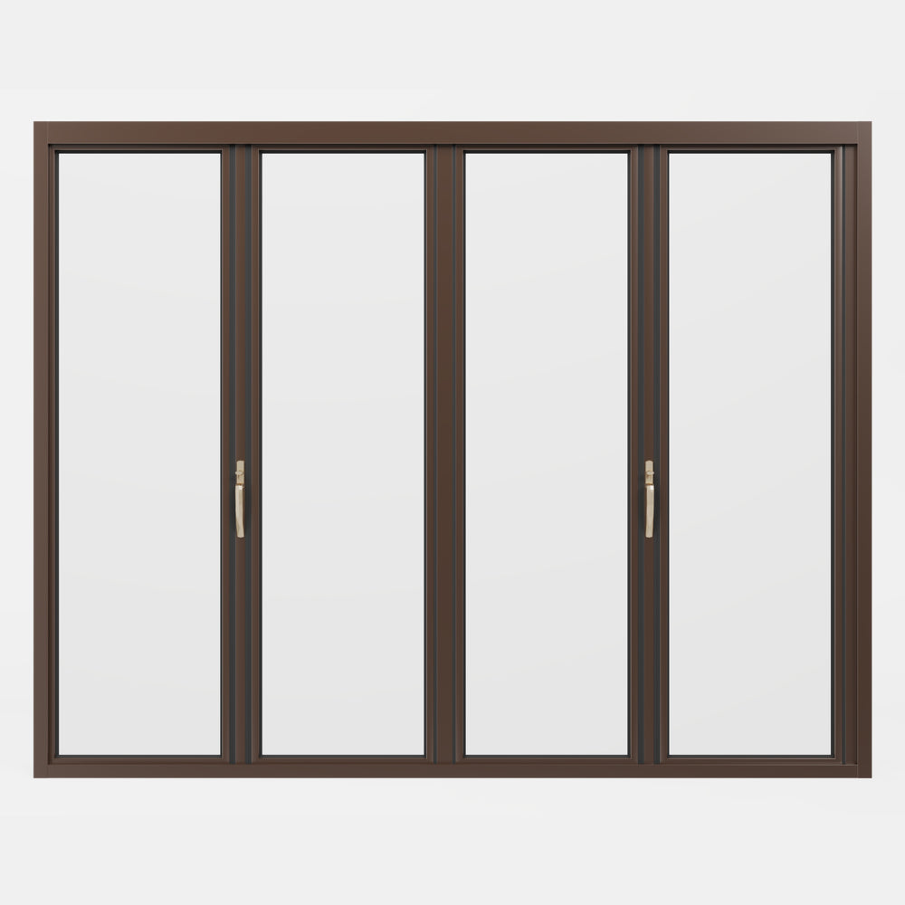 Wood Clad Aluminum Folding Door