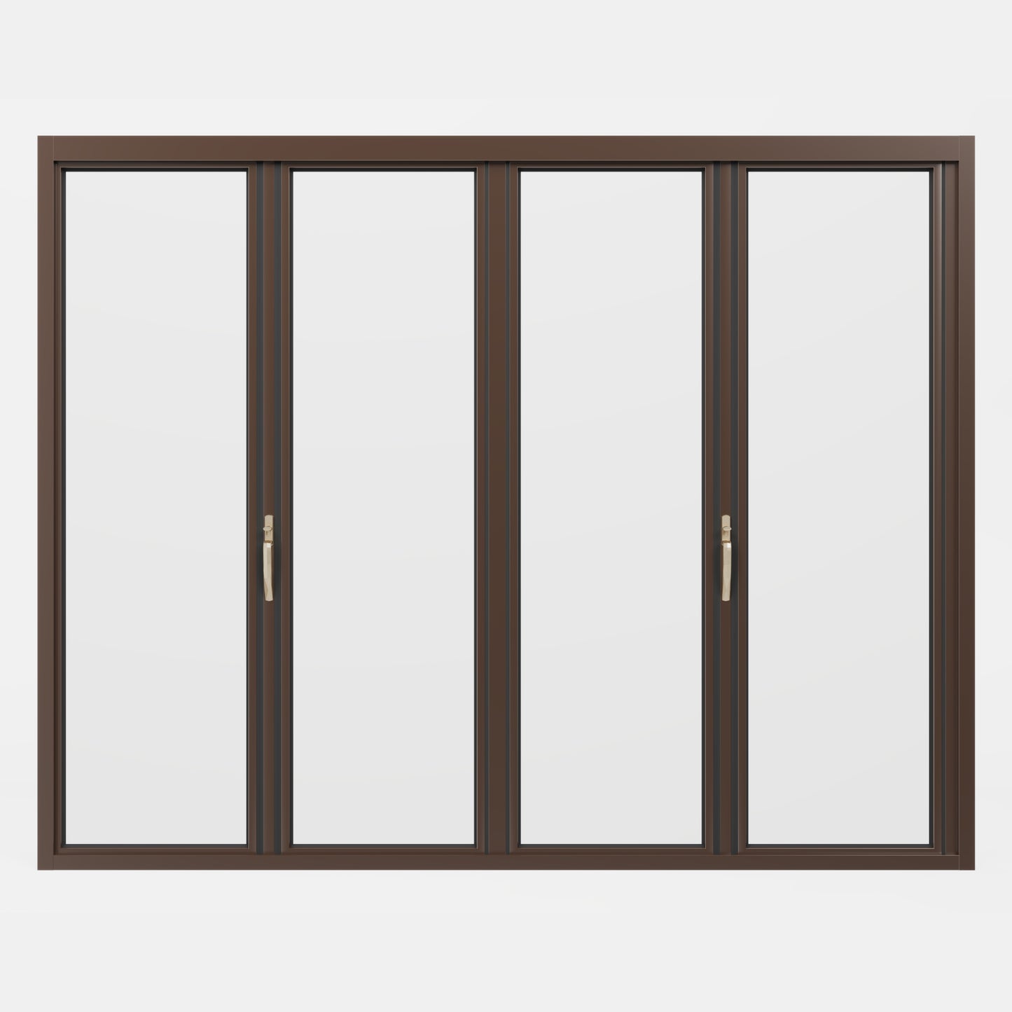 Wood Clad Aluminum Folding Door