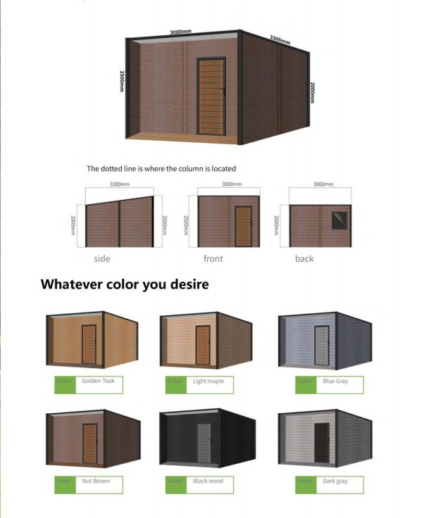WPC House & Garden Shed